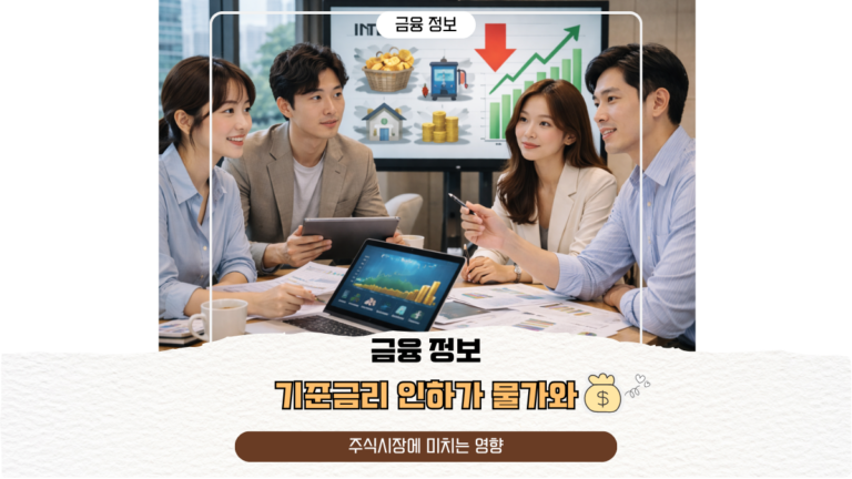 기준금리 인하가 물가와 주식시장에 미치는 영향